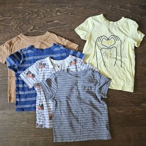 Bundle of 5 Toddler Tee Shirts